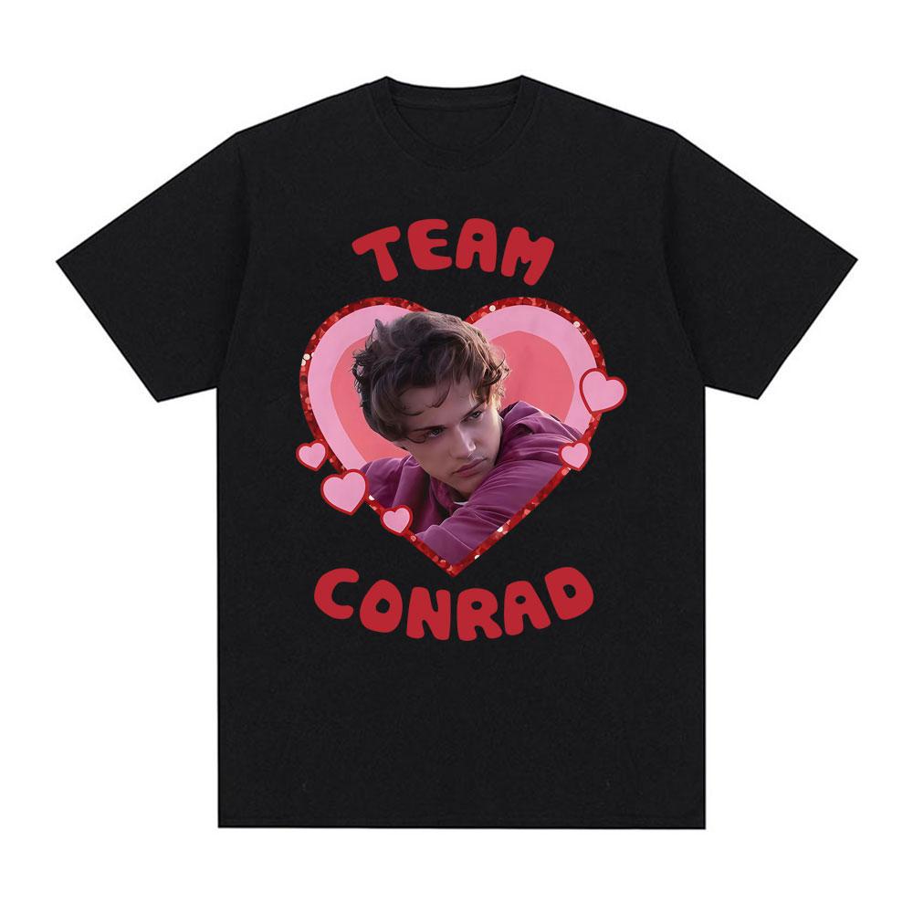 Team Conrad Cousins Beach Vintage Graphic T Shirt Women Clothing Fashion Gothic T-shirt Cotton Casual Short Sleeve T-shirts