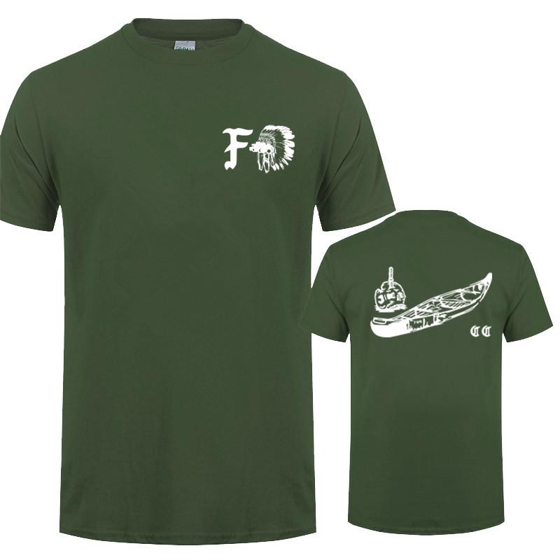 Fog Print T-shirt Forward Viewing Group Gbrs Men's T-shirt Summer Crew Collar T-shirt Men's Casual Cotton Summer Clothing Top