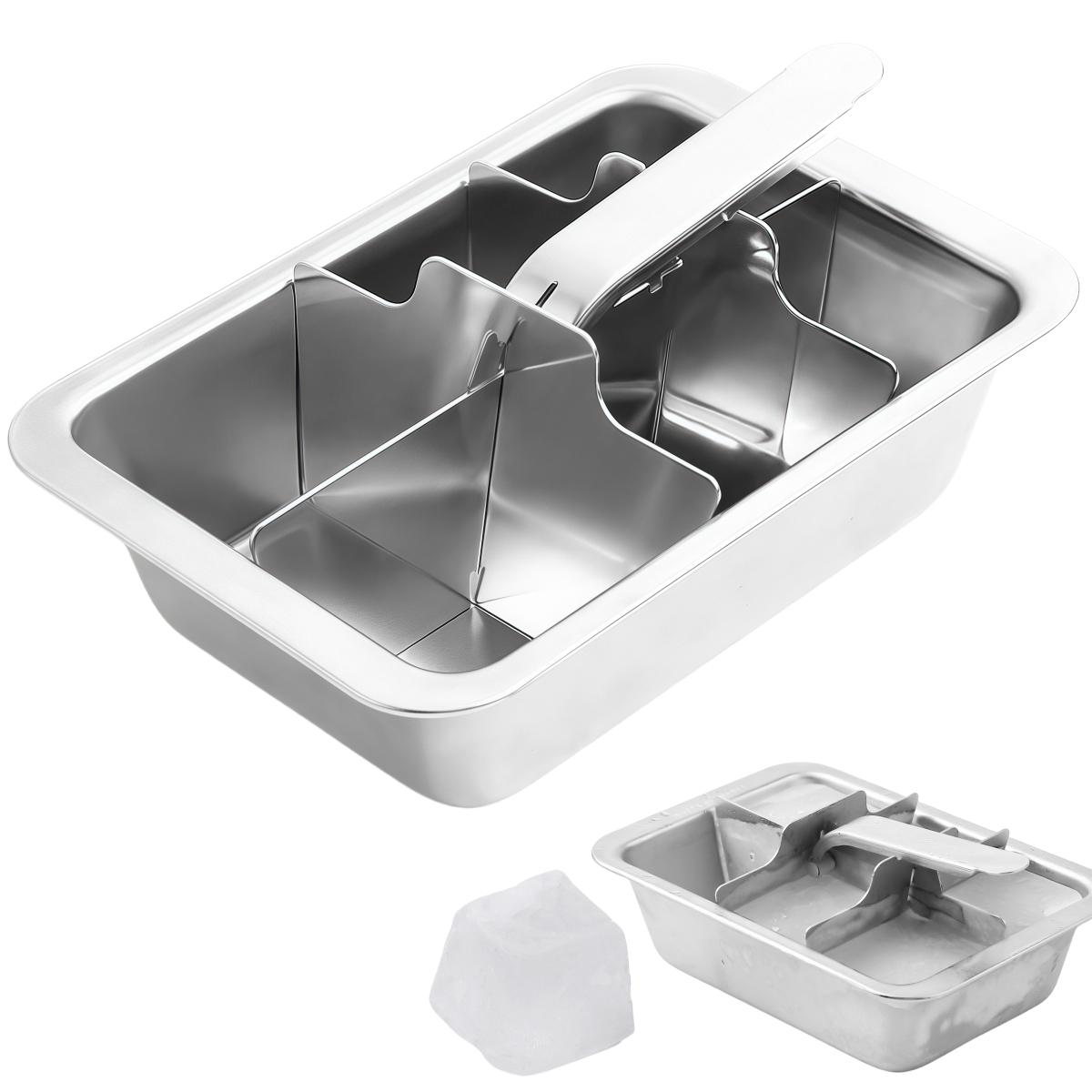 

18.5x12.5x4.5cm Big Ice Cube Moulds Versatile Freezing Tool Comfortable Fit For Any Setting Creative For Freezing Fruits China Mainland