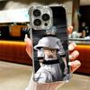 Bleach Grimmjow 6 Plating Phone Case For Iphone 16 17 Pro Max Air 16E 14 15 Plus 12 13 Mini Anti-Fall Airabag Cover