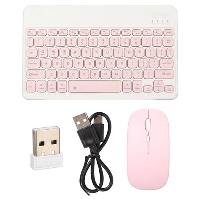 Keyboard and Mouse Combo Wireless Bluetooth Keyboard and Mouse Set Portable Matching Keyboard and