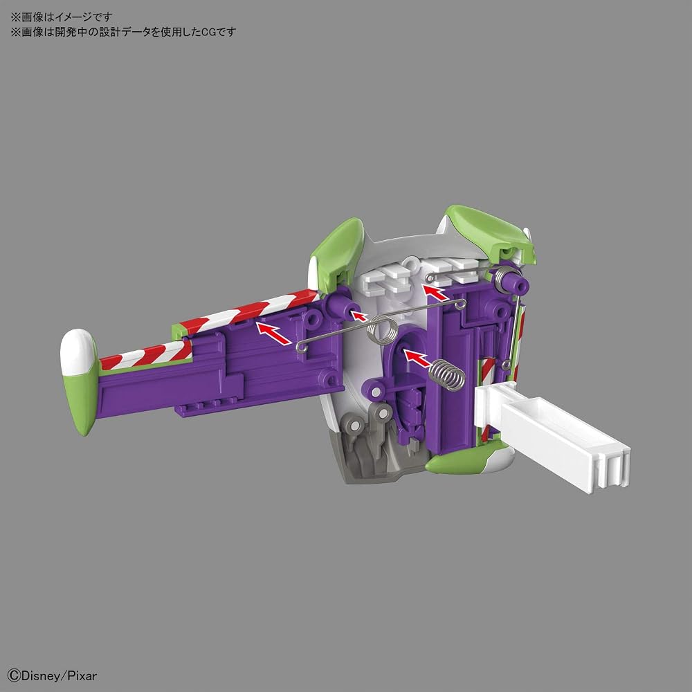 BANDAI SPIRITS (Bandai Spirits) Toy Story 4 Buzz Lightyear Color Coded Plastic Model BAS5057698