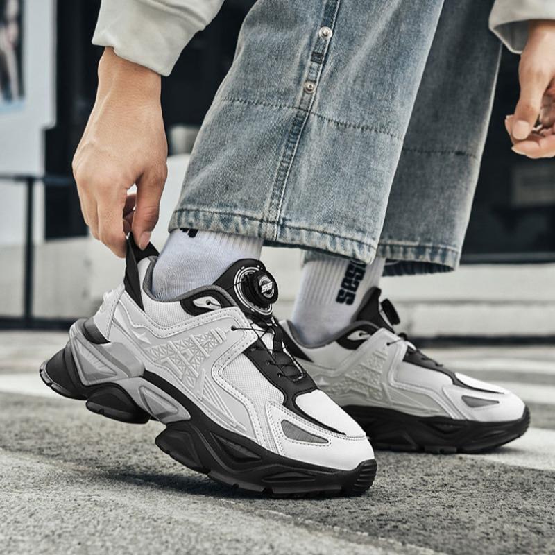 Fashion High Quality Men Luxury Sports Shoes Spring Summer Comfort Soft-sole Air-cushion Running Sneakers Basketball Shoe Tenis Trainers