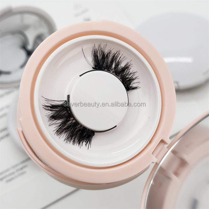 Half Eyelash No Glue No Eyeliner Corner Eyelash Synthetic Hair Soft Magnets Quantum Magnetic Lashes Reusable Cruelty-Free Curler