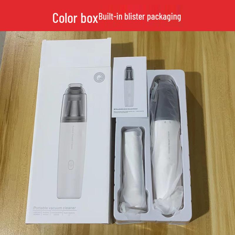 Portable Wireless Handheld Car & Home Vacuum Cleaner - USB Rechargeable, High Power, Compact Design