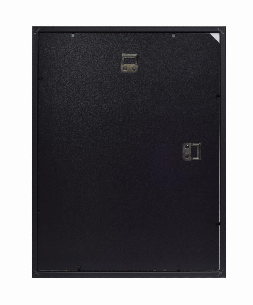 Ramka 3D Box   Głęboka Na Zdjęcie Pamiątki Bukiety 28X35Cm ( 20X25 ) Czarna Z Passe-Partout
