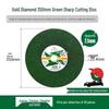 Gold Diamond 14"-16" Cutting Disc, 350mm Metal & Stainless Steel Grinding Wheel for Cutting Iron & Steel, 400mm Sanding Saw Blade