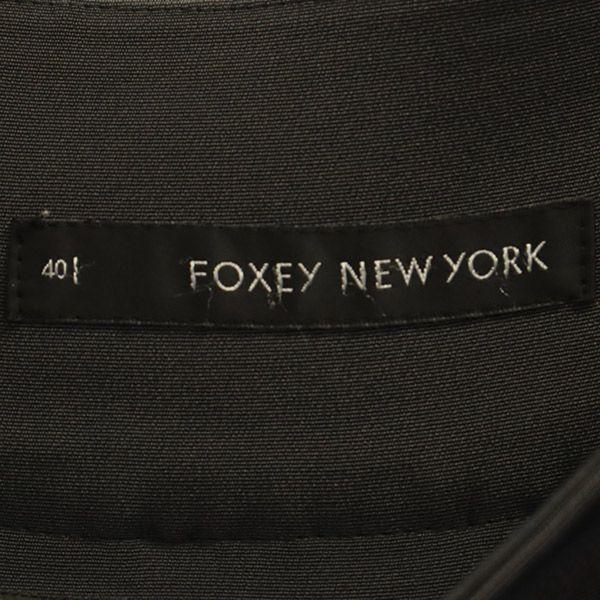 FOXEY NEW YORK Gathered Shorts 40 gray Women Used