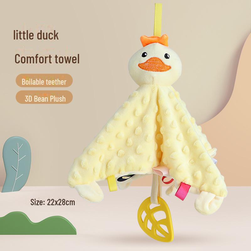 Cross-Border Baby Plush Animal Comfort Towel & Sleep Doll Toy