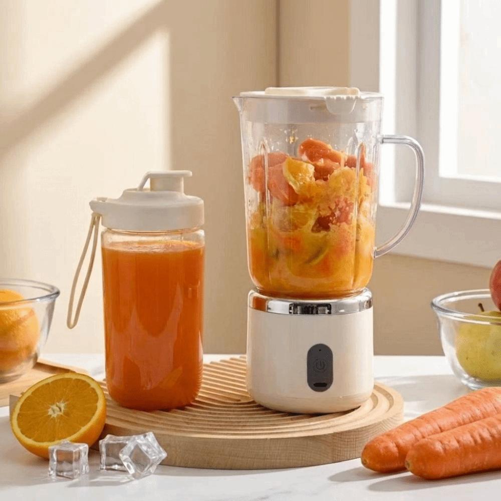 Double Cup Electric Juicer 700Ml Capacity Mini Juicer Must Have USB Juicer Travel Use