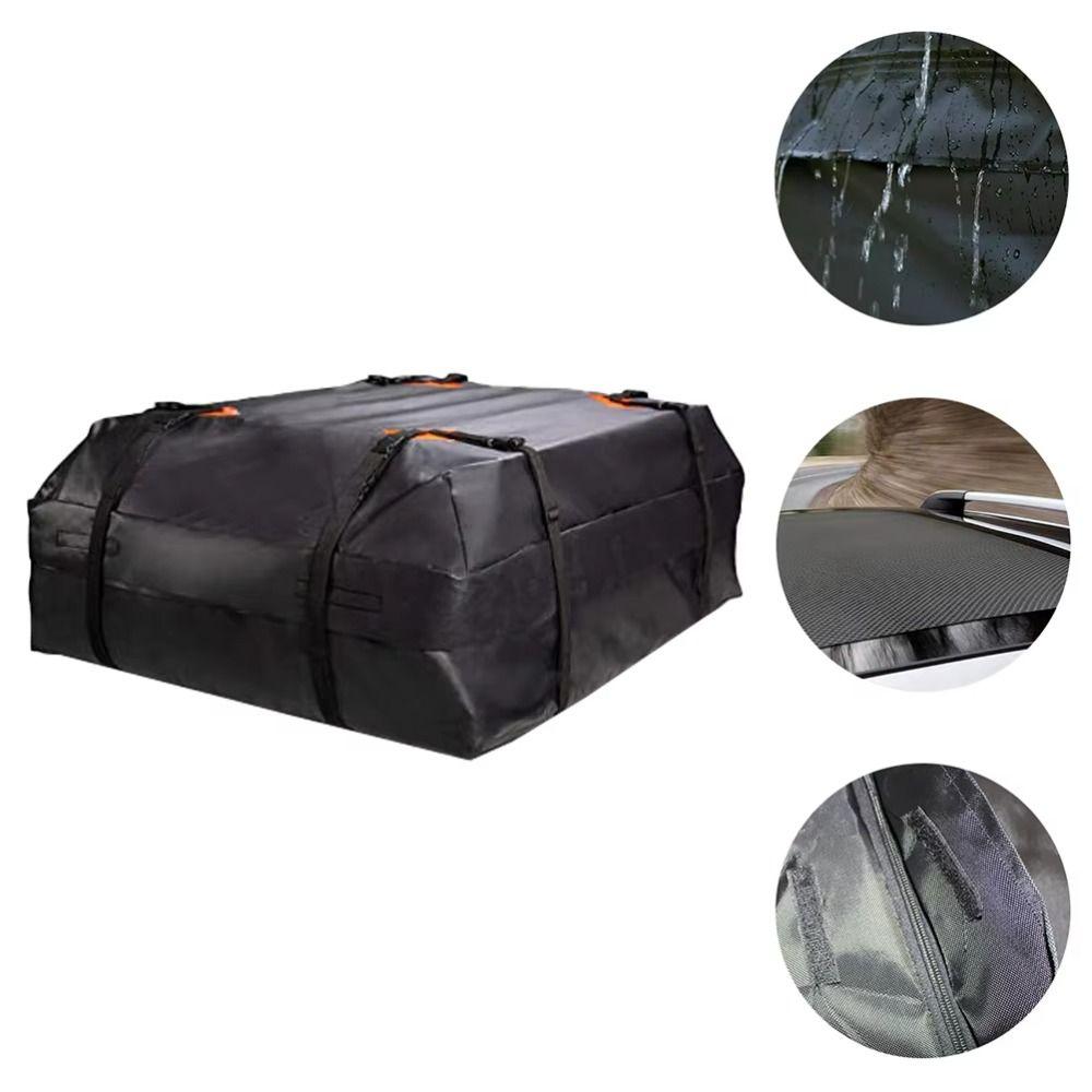 Heavy Duty Car Rooftop Bag Durable Material Luggage Storage Bag Car Roof Top Bag  Cargo Carrier