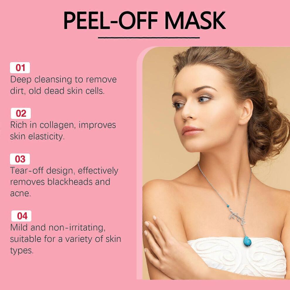 3PCS Collagen Fit Peel-off Mask, Collagen Night Wrapping Mask, Collagen Wrap Mask to Peel Off Overnight, Real Collagen Fit Mask