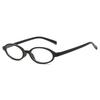 Women Anti-fatigue Reading Glasses Vintage Ins Oval Frame Presbyopia for Ladies Men Fashion Retro Transparent Plus Eyeglasses