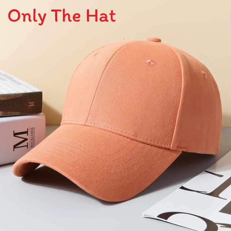 Classic Cotton Baseball Hat With Adjustable Fit For Casual Wear And Sunshade