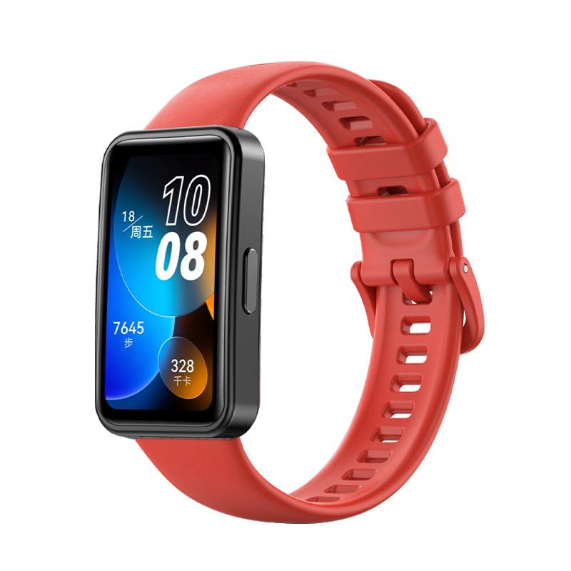 Silicone Strap for Huawei Band 8 Smart Watch Replacement Wristband Soft TPU Sport Bracelet for Huawei Band8 Watch Accessories