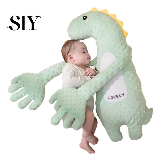 Adjustable Baby Patting Device Patter for Sleep Startle Prevention Stuffed Doll Pillow with Soothing Tool Palm Pad Companion Music Comforting Newborns