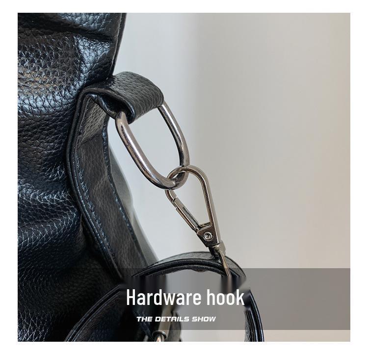 2025 New Women's Crossbody Tote - Large Capacity, Soft Leather, Simple Commute Shoulder Bag