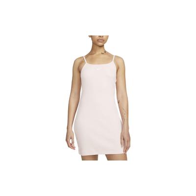 Sportswear Essential Ribbed Crop Tank Dress Women Dress Pink DM6231-610