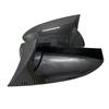 For Renault Megane 4 MK4 2016-2020 Carbon Fiber Look Side Mirror Cover Cap ABS Car Exterior Accessories Left Right
