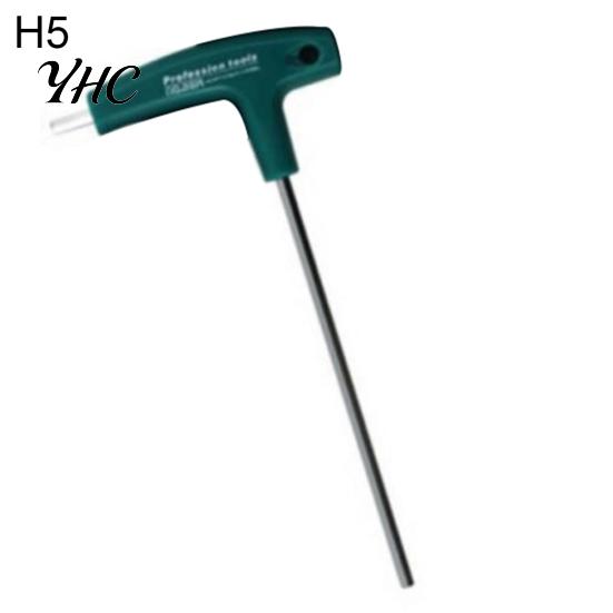 Utensile manuale per chiave esagonale con impugnatura a T da 1,5/2/2,5/3/4/5/6/8/10 mm