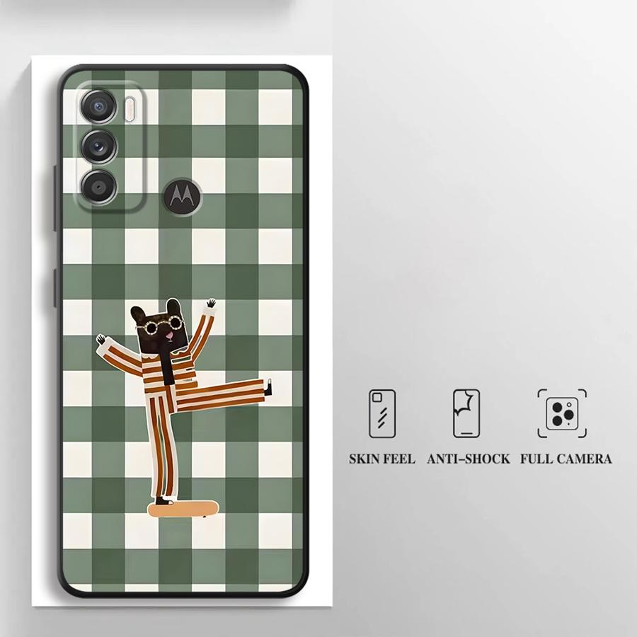 

Case for Motorola Moto G53 G30 G52 G60s G71 G22 Edge40 G51 G73 Edge 20 Pro 30 Lite G50 G32 Phone Cover Creative Cartoon Animals Motorola Edge 30 Fusion
