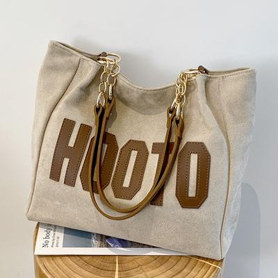 2025 Frühling Sommer Neu Damen Ein Schultertasche Mode Lässig Canvas Damen Geräumige Tasche Hohe Kapazität Pendler Tote Große Taschen für Göttinnentagsgeschenke