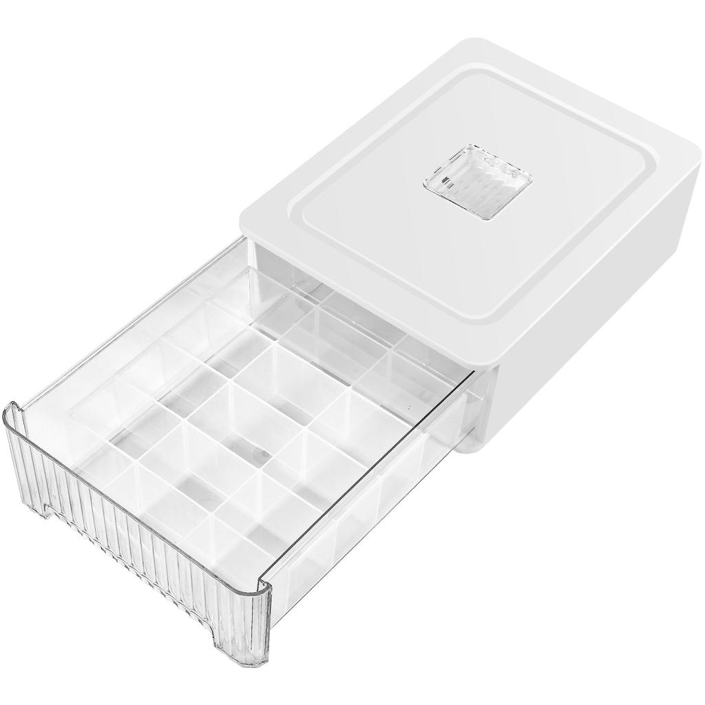 Underwear Organizers Bra Socks Clothes Storage Box with Detachable Separator PET Stackable Cabinet Drawer Underwear Divider Bin