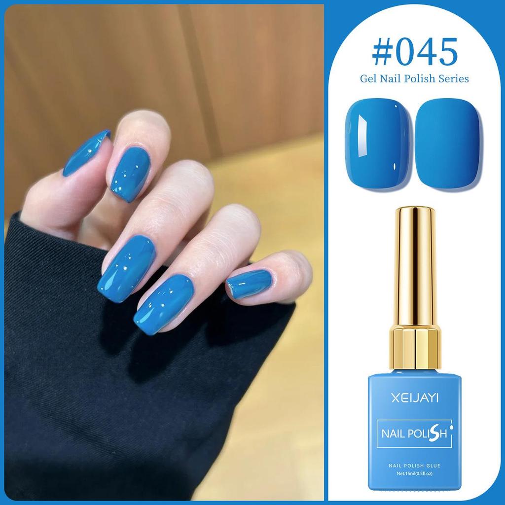 XEIJAYI 15ml Solid Color Nail Gel - 72 Color Options for Nail Art Salons