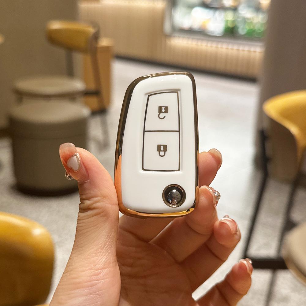 Carcasa moale TPU pentru cheia de la distanță pentru Nissan X-Trail Qashqai J11 Juke Murano Micra Tiida Maxima Altima Kicks Accesorii