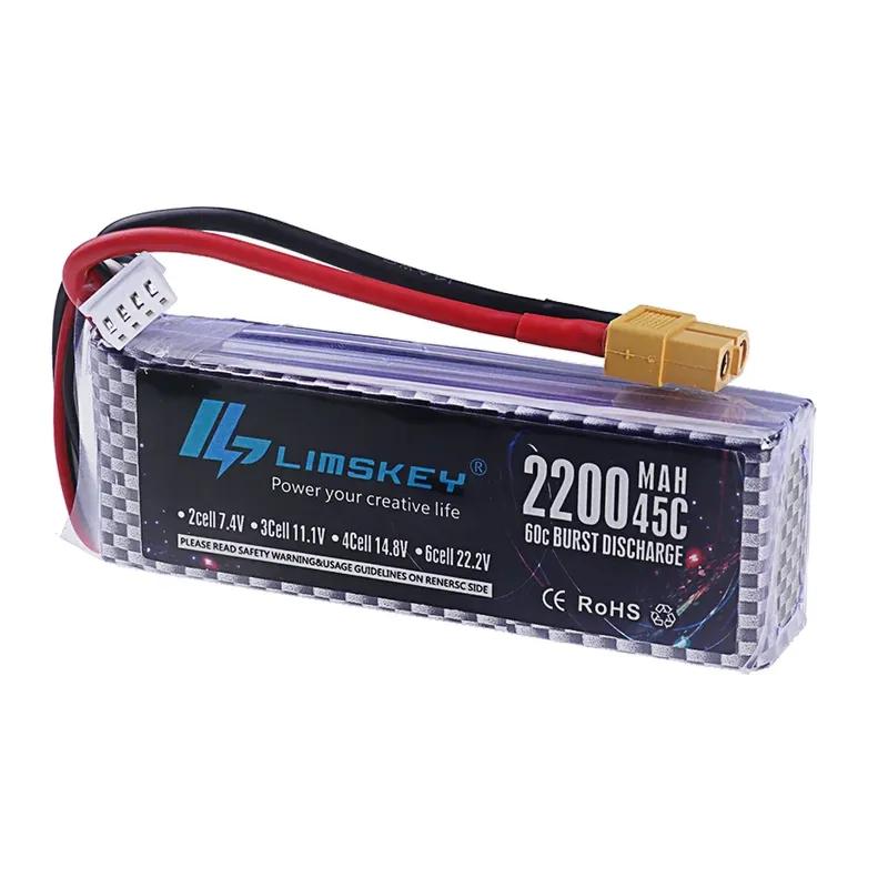 3s 11.1V Lipo dobíjecí baterie 2200mAh 45C Pro RC auta FPV drony lodě vrtulníky vozidla s konektorem XT30 XT60 Deans T JST
