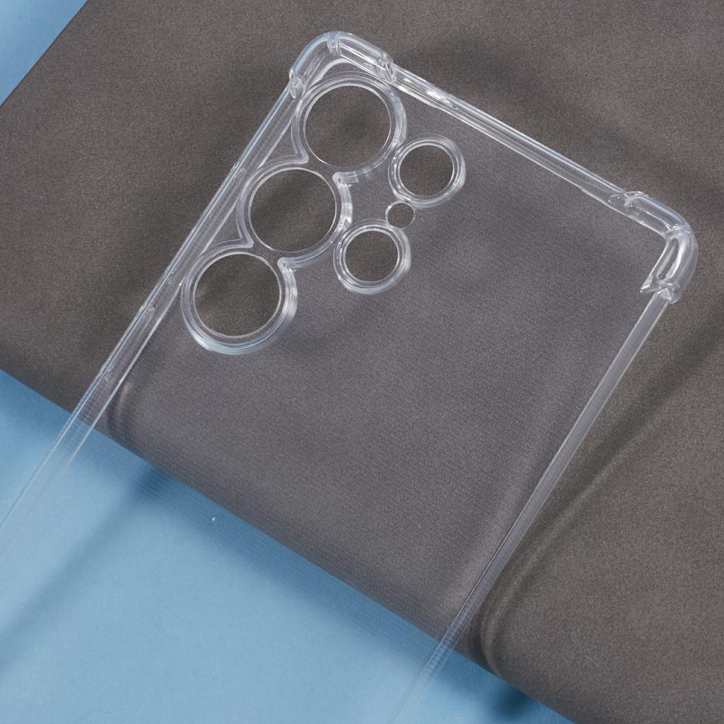 Dla Samsunga Galaxy S25 Ultra Etui na telefon Wzmocnione Cztery Narożniki Odporne na Upadki Przezroczyste Etui z TPU