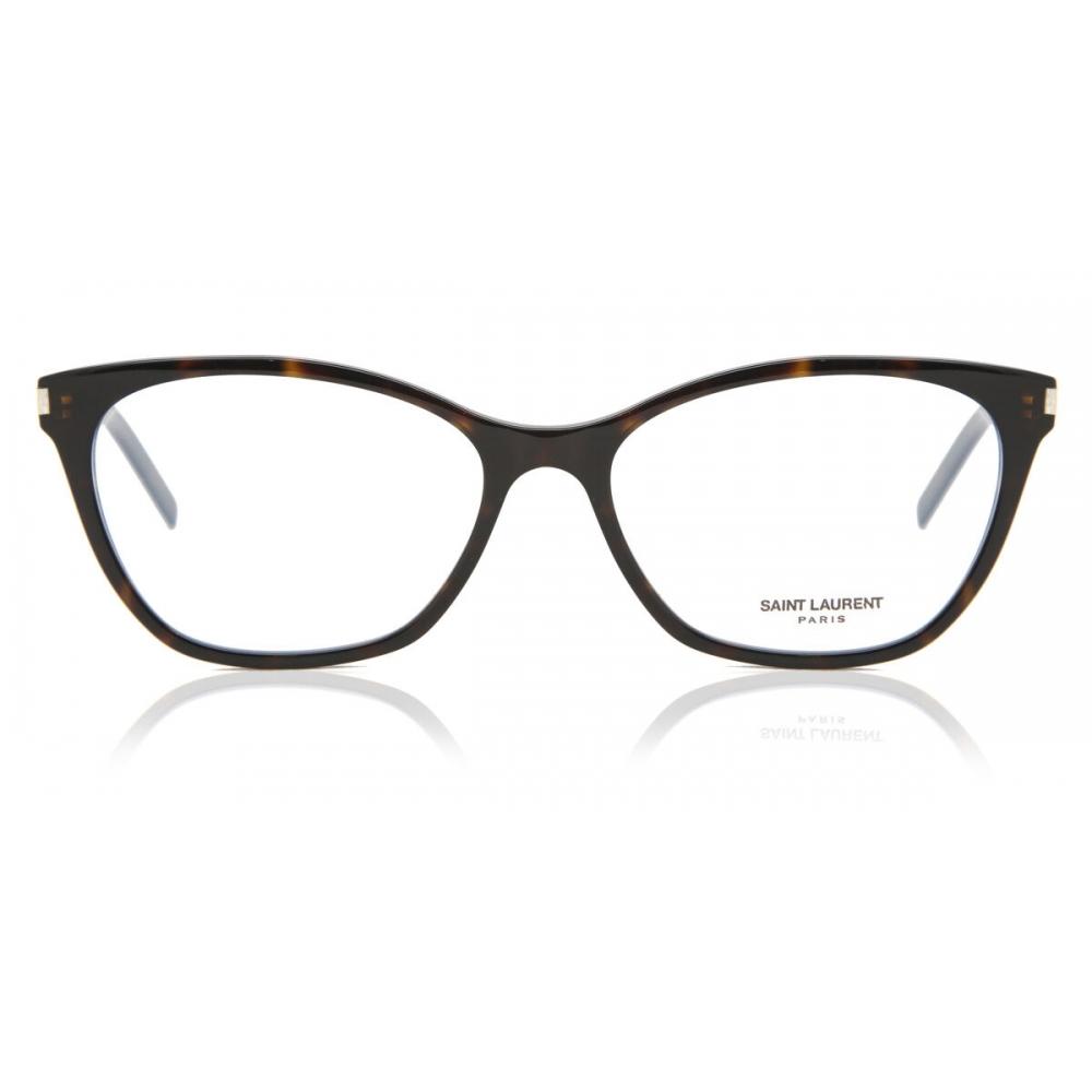 

Saint Laurent Sl 287 Slim 002 Women Eyeglasses Tortoiseshell/54-17-145
