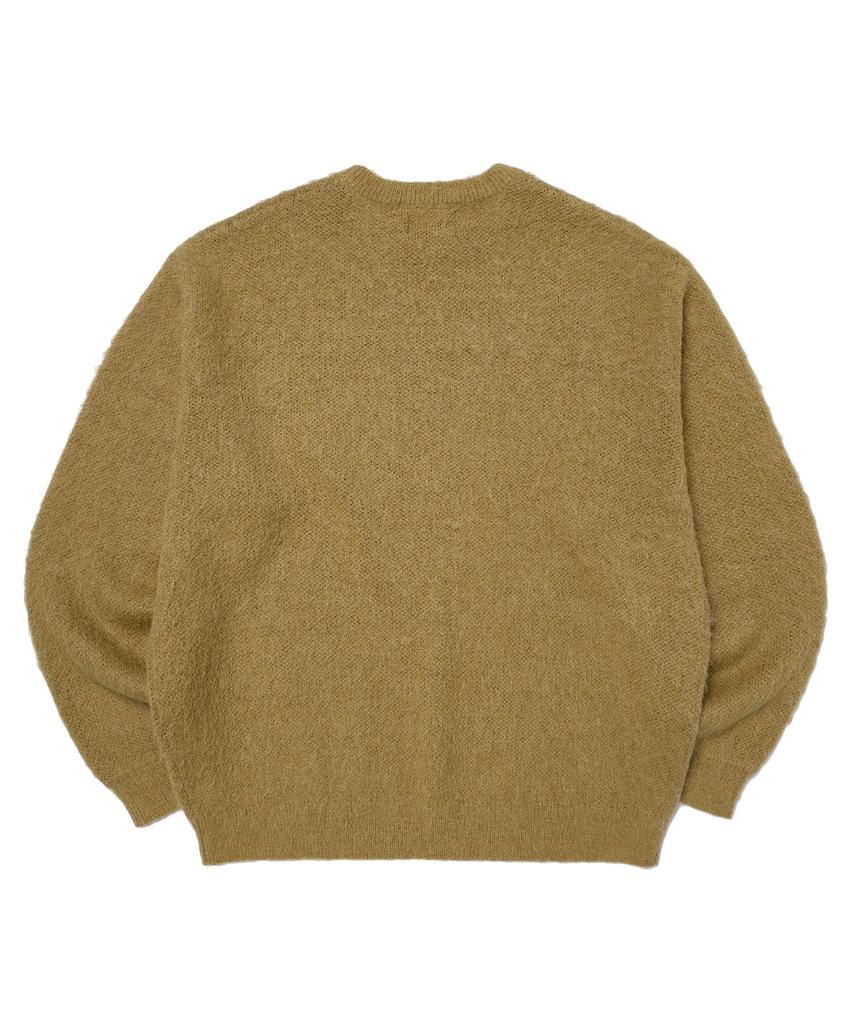 WKNDRS Tattoo Brushed Knit Sweater (Mustard)