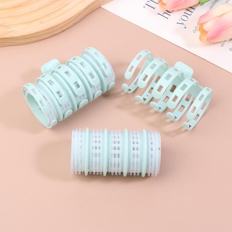 2Pcs Self-Adhesive Bangs Curlers Lazy Spiral Hair Bangs Roll Curler Plastic No Heat Air Diy Hair Curling Styling Tools