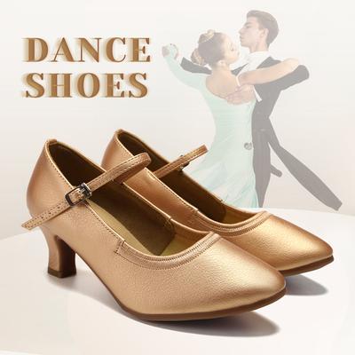 Modern Dance Shoes Women Waltz Dancing Shoes Heeled 5CM Latin Ballroom Shoes