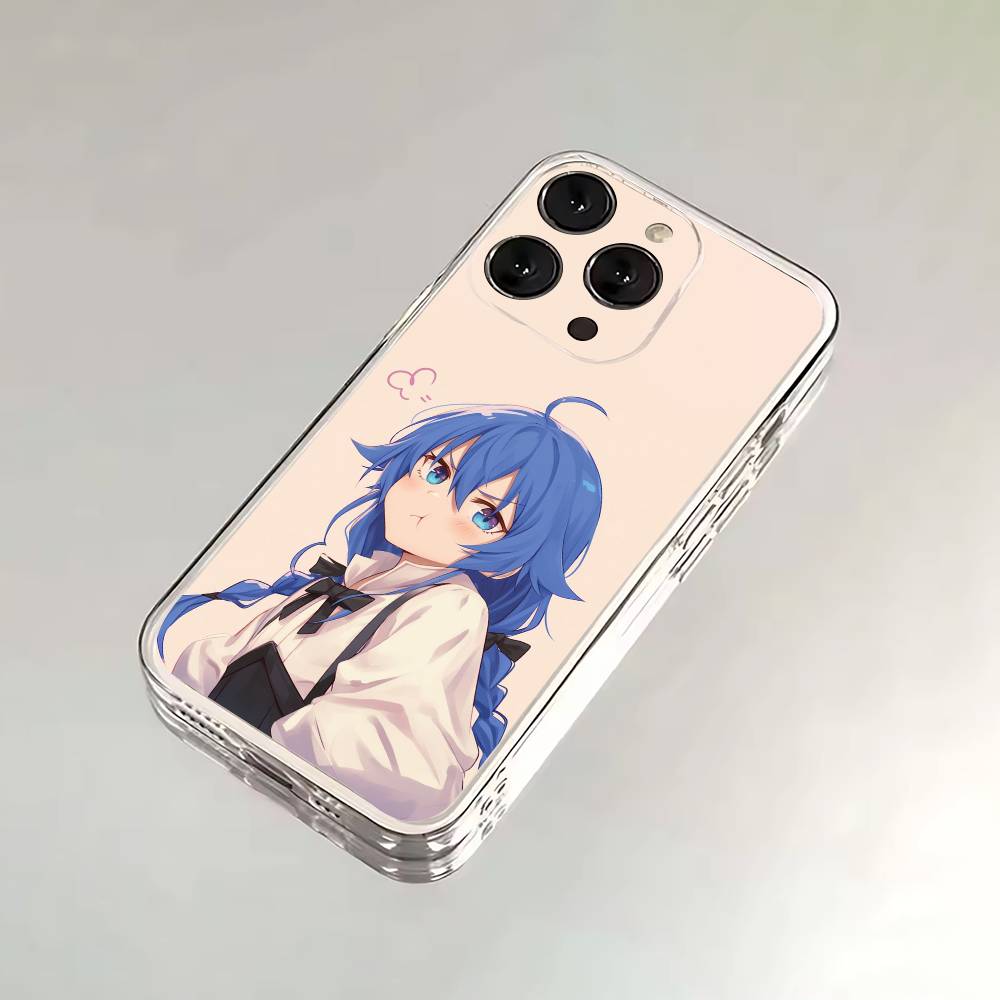 M-Mushoku Roxy Migurdia T-Tensei Phone Case For iPhone 17,16,15,14,13,12,11 Plus,Pro,Max,Plus,E,SE4,Mini Transparent Cover
