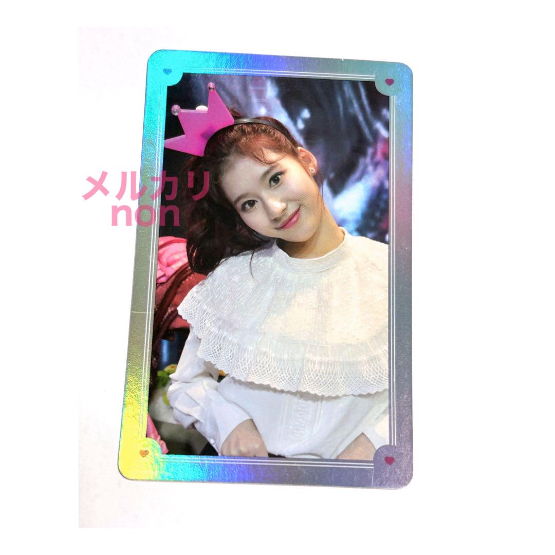 

[USED] Sana TWICE TV 2018 Holo Trading Card Photo Card Trading Card