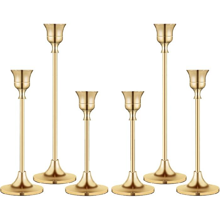 

Подсвечник, конический подсвечник, подходит для подсвечника, золото, латунь, винтажный подсвечник, подсвечник, подсвечник, подсвечник, подсвечник, подходит для