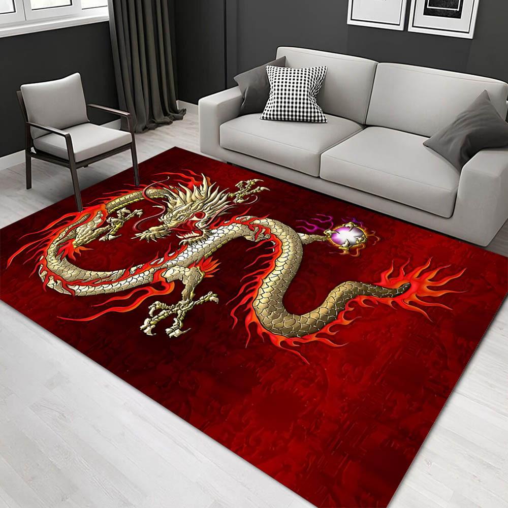 

1pc 1359760651Pattern Carpet, Area Rug For Living Room Bedroom Room Bed Chair Laundry Entryway Corridor Yard Non-slip Outdoor Camping Rug Fl 60cm by 90cm
