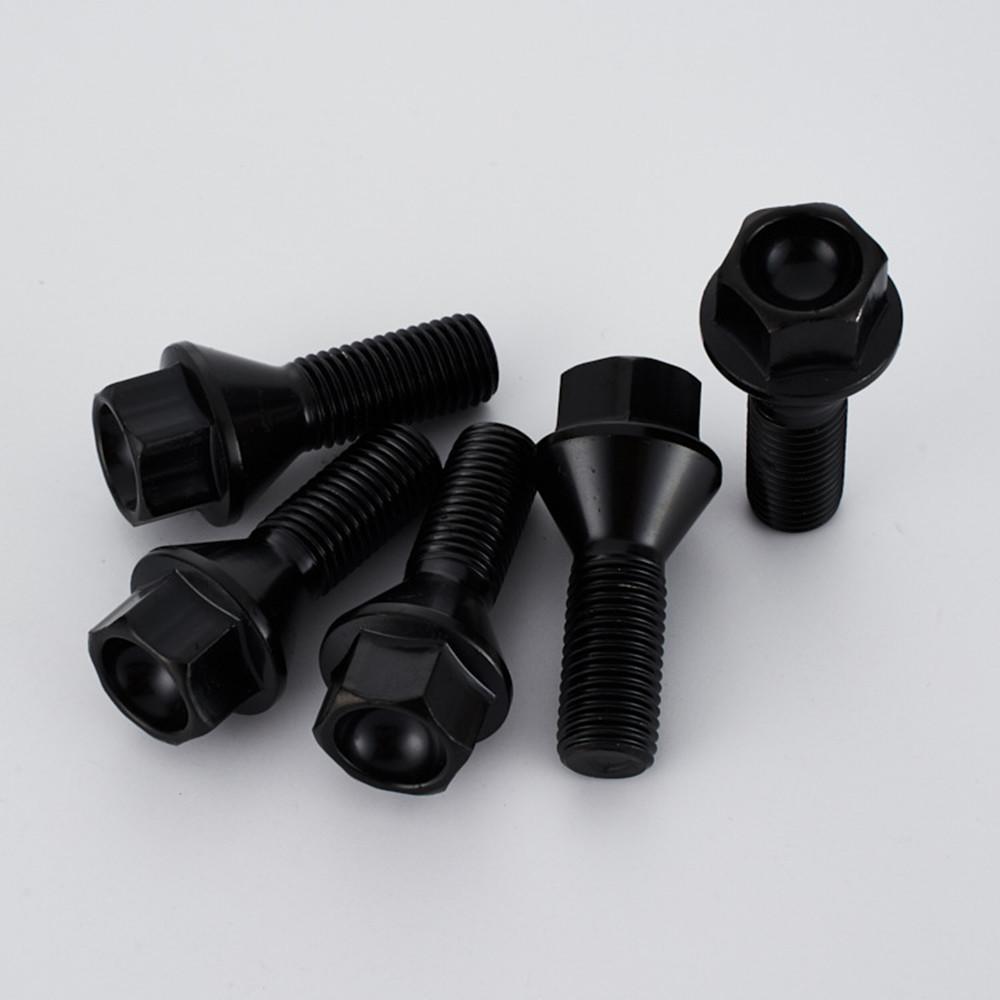 lug bolts For BMW 36136781150(M12*1.5),36136781151(M14*1.25),36136781152(M14*1.5),hex 17mm BMW  Wheel Nuts