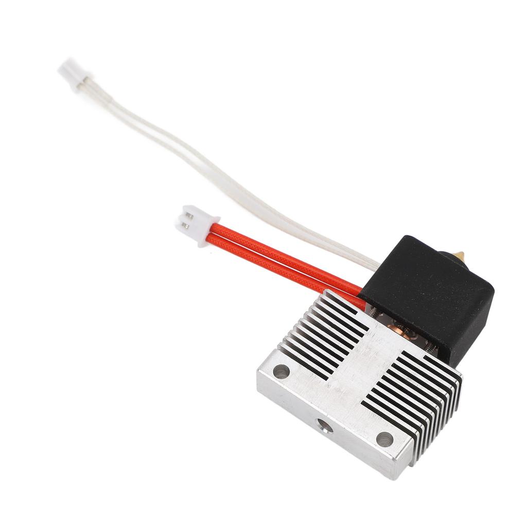 3D Printer Hot End Kit Brass 0.4MM Nozzle 300 celsius Heating Block 24V 50W Heating Rod Extruder Hotend Kit for
