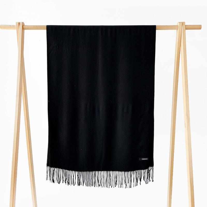Autumn and winter new monochrome scarf cashmere scarf men and women couples scarf versatile shawl