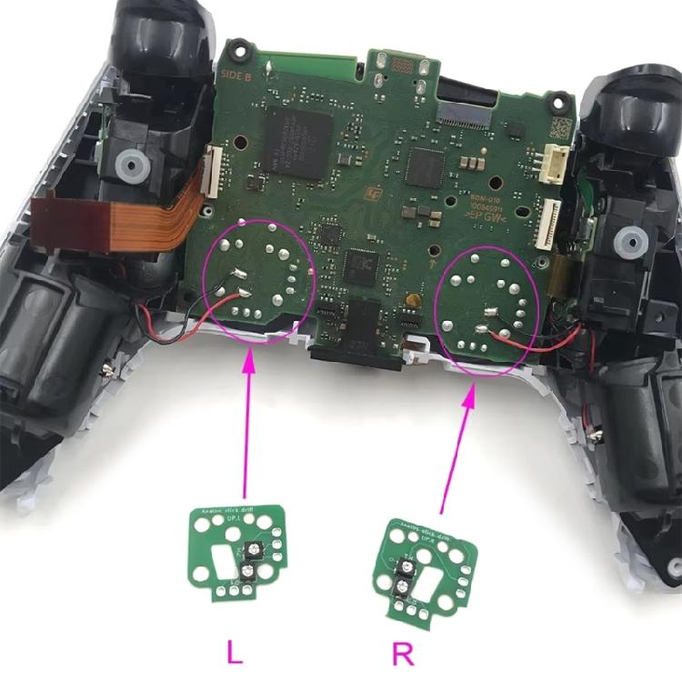 Scheda di Regolazione Riparazione Drift Stick Analogico Precisa Adatta per Controller Kit di Reset Gamepad, Modulo di Calibrazione