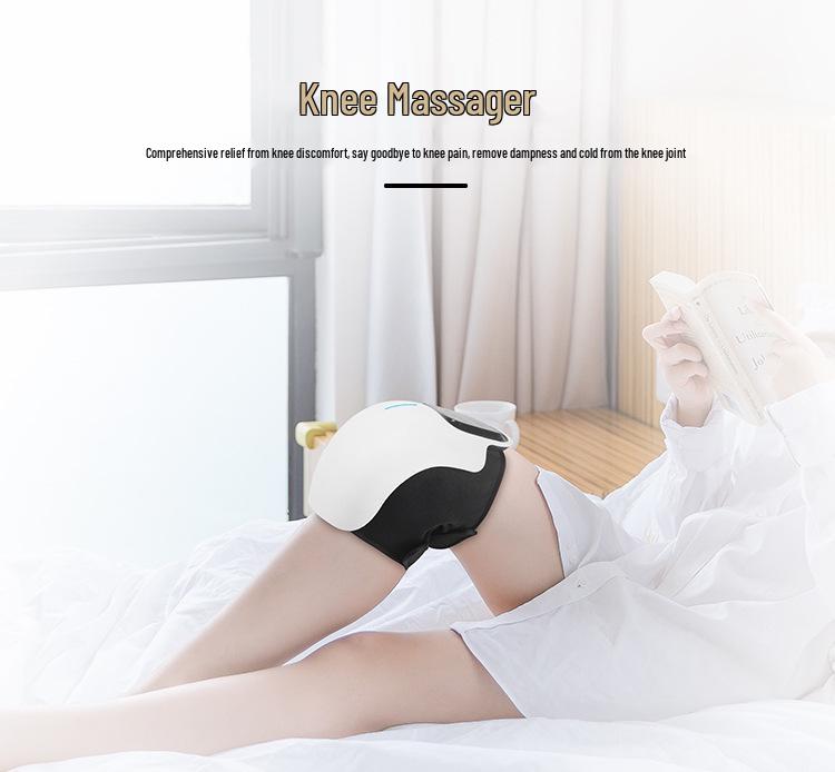 Far Infrared Electric Heating Knee Massager for Pain Relief and Therapy