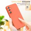 Coque de protection - Samsung - Galaxy A25 5G - Silicone Liquide - Ultra Slim - Orange