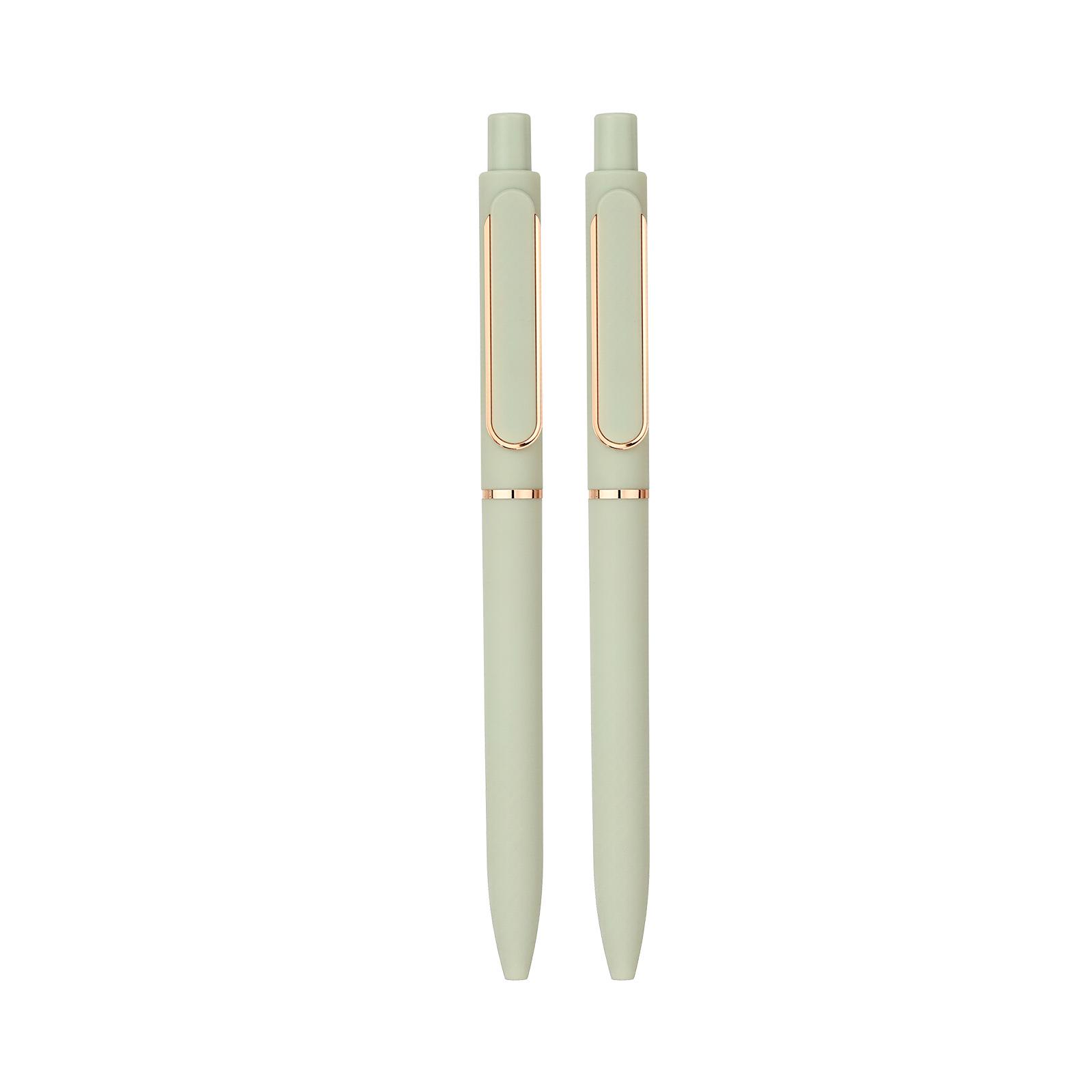 Noteory Quick-Drying Black Gel Pen - Macaron Color Series for Smooth Writing