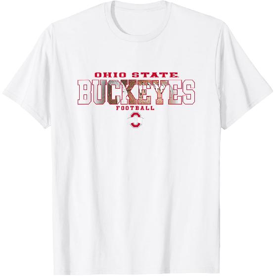 Elite Authentics Ohio State Buckeyes Football Interception T-Shirt, Unisex-Adult, Black, Short Sleeve, Small
