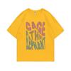 Limited Cage The Elephant Pritn Tshirt Short Sleeve Men Women Fashion Casual Oversized T-shirts Tops Men's Hip Hop Streetwear
