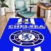 Football Club F.C Pattern Rug, Indoor/Outdoor Mat, for Picnic, Gameroom, Bedroom, Office, Living Room, Home Decor Carpet, Birthday Gift