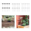 10x Metal Plant Tags Plant Category Tag Easy To Use Rustproof Garden Signs Planting Seedling Stake for Vegetables Herb Flower